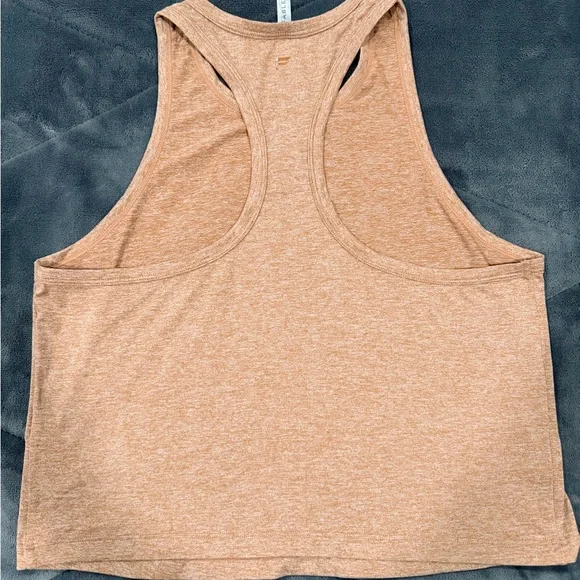 Fabletics Women's Light Brown Tank Top - Picture 3 of 4